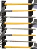 Suporte de Parede para Ferramentas de Jardim Rack de Armazenamento Rack de Exibição de Ferramentas Agrícolas Organizador de Vassoura Pá Enxada Rack de Exibição
