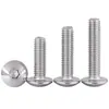Tornillo de Acero Inoxidable 304 con Cabeza de Paraguas Grande y Hexágono Interior Tornillo de Acero Inoxidable con Cabeza Plana Grande y Hexágono Interior Tornillo para Muebles Tornillo de Cabeza de Champiñón