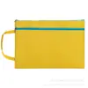 Bolsa de Almacenamiento con Cremallera de Gran Capacidad Estampada Oxford Engrosada Impermeable Bolsa para Inspección de Maternidad Bolsa para Archivos de Entrenamiento de Estudiantes