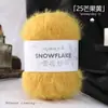 Fio Floco de Neve Floco de Neve Lã Longa Misturada Fio Bola de Neve Alternativa Bola de Fio Cachecol Chapéu DIY Atacado