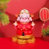 Sorte Boa Deus da Fortuna Brinquedo Giratório Criativo Giratório Presente Artesanato em Resina Ornamento de Alívio de Estresse para Mesa