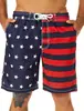 Nuevos Shorts de Verano para Hombre Transfronterizos con Bandera 3D, Casual con Cordón para Exteriores y Playa, Venta Caliente Transfronteriza 2024