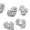 Ornamentos de Zircônia de Alta Qualidade para Nail Art Laço de Saia Gravata 3D Fluida Cobre Super Brilhante Zircônia Incrustada Acessórios de Unha Usáveis Diamantes