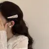 Nuevo Clip para el Cabello de Flor de Pedrería Dulce Retro Coreano Japonés Clip para Flequillo Clip Lateral para Cabello Suelto Pasador Recto Clip Lateral para Cabello Suelto