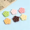 Lindos mini accesorios de resina de tamaño pequeño, pegamento en crema, horquilla para el cabello, manicura, funda de teléfono, material hecho a mano, parche al por mayor