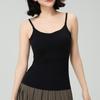 Roupa Íntima Esportiva Tudo-em-Um com Bojo no Peito e Alça Body Sutiã de Yoga Costas Bonitas Roupa Íntima Feminina Roupa de Baixo Longa Roupa Externa Colete