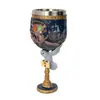 Caneca Coruja Branca Caneca Castelo Presente para Estudante Copo de Água Resina Aço Inoxidável Casa Escritório Copo de Presente para Beber Água