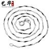 Collar chapado en plata para mujer, corto, clavícula, cadena de semilla de melón, nueva joyería de plata de Corea, cadena sencilla con cadena al por mayor