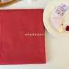 Oferta especial: Tecido 100% algodão 40 fios, estampado digitalmente em vermelho floral com xadrez, bolinhas e pentagramas em um design estilo ins para bolsas