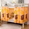 Cortina para Cama de Dormitorio Estudiantil Tela Semi-Opaca para Litera Superior e Inferior, Dormitorio Femenino, Contorno de Cama Masculino, Diseño Girly Integrado Estilo Ins