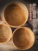 Cesta de Armazenamento de Rattan, Cesta de Frutas, Cesta Doméstica para Pães no Vapor, Cesta de Bambu para Pão, Cesta para Pães no Vapor, Cesta para Lanches e Piquenique, Cesta Trançada à Mão