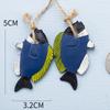 Decoraciones mediterráneas para el hogar, mini red de pesca, accesorios, estrella de mar, pez pequeño, ancla de barco, timonel, salvavidas, pequeño colgante, decoración de pared