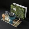Batedor de Chá Estilo Japonês Baibenli Pincel Matcha Ferramenta Matcha Suporte para Batedor de Chá Conjunto de Chá da Dinastia Song Conjunto em Caixa de Presente Transfronteiriço