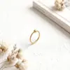 Oferta Especial Novo Anel de Aço Titânio para Mulheres, Fashionável Cor de Luxo Leve com Preservação de Cor Personalizado Anel de Dedo Médio Anel de Dedo Mindinho Anel de Dedo Indicador Direto do Fabricante
