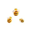 Accesorios Pequeños de Resina de Animal Abeja de Dibujos Animados Brillantes Hechos a Mano DIY Pegamento de Crema Funda de Teléfono Imán de Refrigerador Accesorios de Decoración