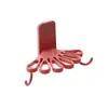 Suporte de Pano sem Furos para Cozinha Montado na Parede Cabide de Pano de Prato Gancho de Toalha para Banheiro Prateleira de Armazenamento para Banheiro