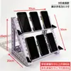 Soporte de Piso para Teléfono Móvil de Estudio para Múltiples Teléfonos Metálico de Escritorio Multicapa Multiusos Soporte Metálico para Múltiples Dispositivos para Juegos Móviles