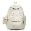 2026 Nueva Moda Lunares Casual Linda Mochila Escolar para Estudiantes de Secundaria y Preparatoria Mochila Simple Ligera Bolsa para Estudiantes