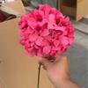 Pirulito único hortênsia simulação casamento macio decoração de casa flores artificiais atacado