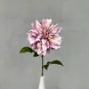 Nuevo producto transfronterizo: Flor de dalia artificial individual para decoración de bodas de alta gama, decoración del hogar y dalia para pintura al óleo