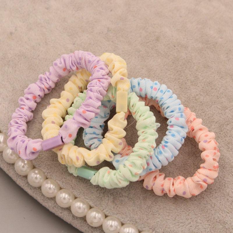 波点diy 小肠发圈