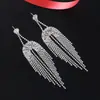 Pendientes de borla de diamante transfronterizos nuevos estilo discoteca pendientes de novia pendientes femeninos al por mayor E687