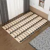 Tatami Transpirable a Prueba de Humedad Esqueleto de Fila Tablero de Cama de Madera Maciza Placa Dura Protección Lumbar Cama Plegable Marco de Cama de Tira Placa de Junta