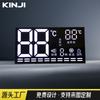 Suministrado directamente desde la fuente, la pantalla digital de temperatura del calentador de agua es a todo color, de alto brillo, con interruptor temporizador de hora y tubo digital LED