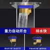 Núcleo de Desagüe de Piso Anti-Olor de Cobre Puro Descarga Directa por Gravedad Núcleo Interno Salida de Desagüe de Baño Anti-Insectos Anti-Retorno Artefacto Anti-Olor