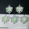 Colgante Versátil de Corazón Hueco Incrustado con Pedrería para Pulsera de Cuentas, Collar, Pendiente, Joyería, Accesorios de Aleación