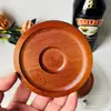 Porta-copos de Bambu e Madeira, Porta-copos Giratórios, Porta-copos Giratórios Modernos para Copos, Porta-copos Multifuncionais Domésticos com Isolamento Térmico