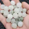 Ábaco verde Tianshan cuentas de jade sueltas cuentas verde esmeralda hebilla grande de jade cuentas para pulsera collar diy cuentas cuentas cuentas joyería cuentas