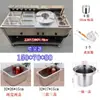 Hot Pot Estilo Hong Kong com Miúdos de Boi, Equipamento Multifuncional Comercial para Estação de Hot Pot Picante, Cozimento de Macarrão e Espetinhos