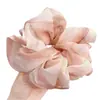 Goma para el pelo azul, Scrunchie grande, Cuerda para el pelo de alta gama estilo coreano, Accesorio para el pelo para moño trenzado