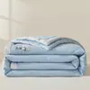 Colcha de Algodão de Xinjiang, Colcha de Verão, Colcha Refrescante de Verão Estilo Muji, Colcha de Ar Condicionado, Colcha Fina, Núcleo Lavável, Solteiro/Casal, Dormitório, Uso Doméstico