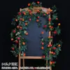 Decoração de Flores de Parede, Trepadeira de Rosas Artificiais, Planta Simulada para Pendurar na Parede, Decoração de Parede, Trepadeira de Flores Falsas, Venda por Atacado de Fábrica