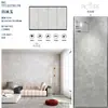 Pared de Fondo de TV de Piedra Sinterizada 1200x2700 Encimera de Piedra Sinterizada Baldosa de Mármol Blanco Veta Continua Piedra Sinterizada al por Mayor