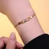 Moda Europeia e Americana Elegante, de Alto Padrão, Doce e Cool Coração, Estrelas, Lua, Borboleta, Pulseira de Zircônia, Design de Nicho, Mão Exquisita
