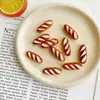 Brinquedo Comida Miniatura Simulada Água Alcalina Pão Baguete Creme Cola Resina Acessórios DIY Bolo Casa de Bonecas Decoração de Mesa