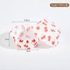 Papel Manteiga à Prova de Óleo para Bolo Suporte de Papel para Bolo 100 Peças de Preço Ultra Alto Sobremesa Bolo Neve Mei Niang Fundo Copo de Papel para Assar