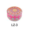 Caja Metálica Vacía Estampada Vintage de Tamaño Mediano para Velas Aromáticas DIY, Almacenamiento de Bálsamos, Caja Metálica Pequeña en Stock