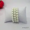 Soporte de Exhibición para Pulseras de Reloj, Exhibidor de Rejilla de Mini Almohada Pequeña, Accesorios de Exhibición de Joyería, Accesorios de Exhibición de Pulseras para Tienda de Antigüedades