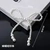 Decoración para Pastel del Día de San Valentín Qixi 2026 Inserto Acrílico de Amor con Hermoso Adorno de Moño de Perlas
