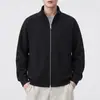 Chamarra sudadera con cuello alto y doble cremallera de estilo americano para hombre, Anyang, nuevo top cárdigan casual versátil para otoño 2026