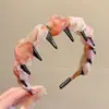 Faixa de Cabeça Preta Masculina para Lavar o Rosto, Faixa de Cabelo para Esportes, Presilha de Cabelo Invisível para Cabelo com Volume, Faixa de Cabelo para Fixar Cabelo, Presilha de Cabelo que Não Aperta