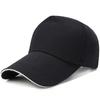 Venta al por mayor de fábrica gorra de béisbol ligera de algodón puro para primavera y verano, 5 piezas, logo impreso, unisex, 6 piezas, gorra de sol