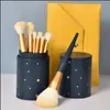 Set de Pinceles de Maquillaje súper suaves para polvos sueltos pincel para corrector pincel para base de maquillaje estudiante barato bolsa de almacenamiento portátil set completo de pinceles