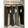 Alternativa asequible a los pantalones deportivos funcionales para exteriores, capa de aire de alta elasticidad, cintura con hebilla de otoño, pantalones casuales de punto de pierna recta