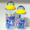 Vaso de Agua de Unicornio LOL para Niños con Popote Verano Plástico a Prueba de Fugas Tetera Estudiante Vaso de Agua con Popote para Bebé