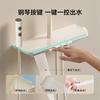 Juego de ducha con luz ambiental blanca leche, totalmente de cobre, con pantalla digital inteligente de temperatura constante, cabezal de ducha presurizado para baño